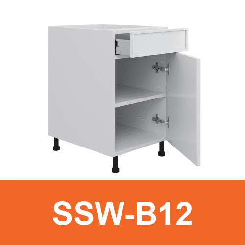 Base Cabinet (1 Drawer + 1 Door)