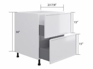 2 Drawers Base Cabinet -1