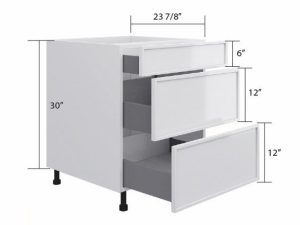 3 Drawers Base Cabinet-1