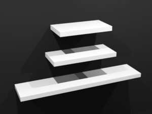 FLOATING SHELVES FS30 FS24 FS60