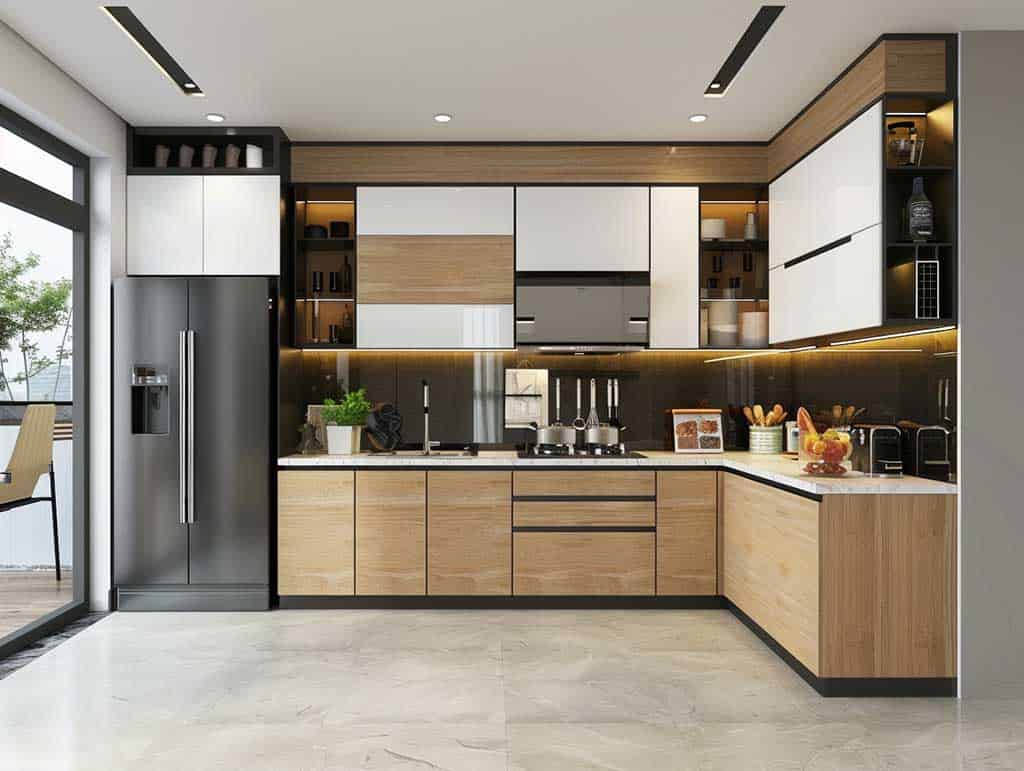 4.-kitchen-design-in-L-shape-with-ceiling-height-cabinets
