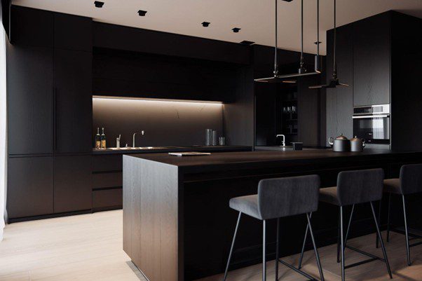 Dark Cabinets