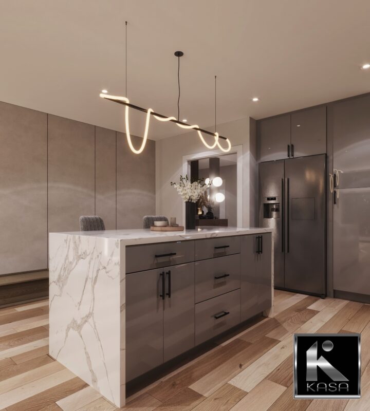 High-Gloss Kitchens