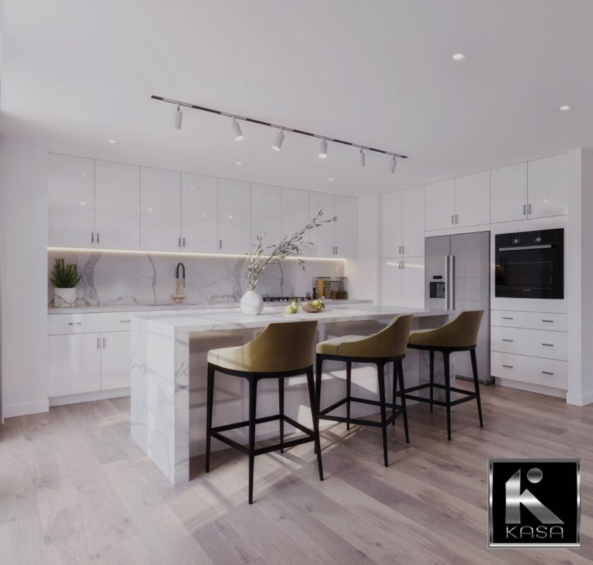High-Gloss Kitchens