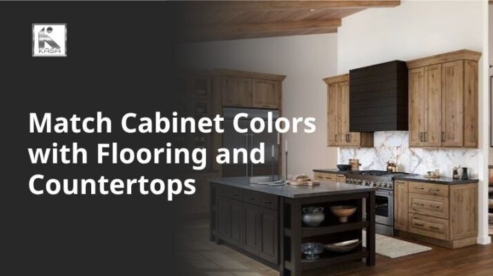 Match Cabinet Colors with Flooring and Countertops