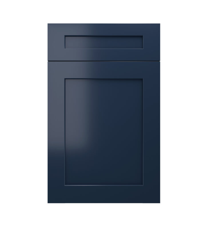 Blue single shaker