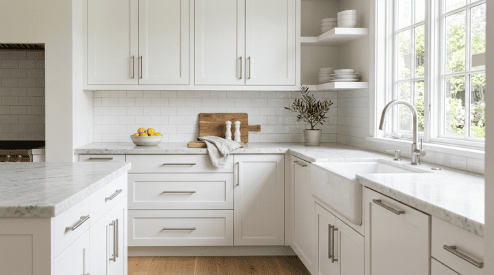 Hardware Pulls for White Cabinets